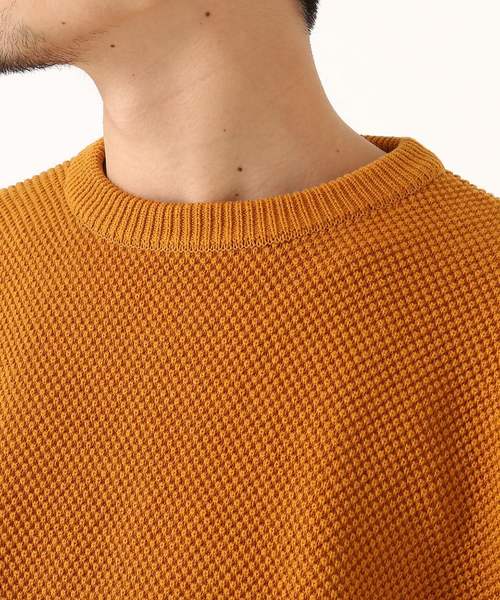 crepuscule（クレプスキュール）の「◆CREPUSCULE / クレプスキュール 417別注  CREW NECK（ニット/セーター・メンズ・ブラウン/ベージュ/イエロー系その他・1/2）」の17枚目の写真