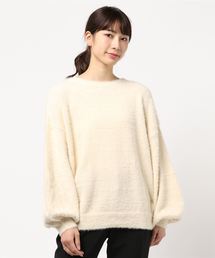 KOBE LETTUCE | ふわふわフェザーボリュームニットトップス＊レディース/セーター[C3565]神戸レタス(ニット/セーター)