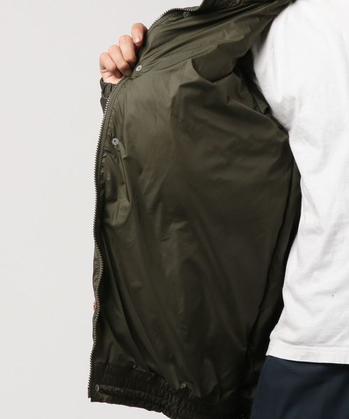 NANGA(ナンガ)の「MANASTASH×NANGA/ AURORA-TEX DOWN JACKET(ダウンジャケット/コート・メンズ・ブラック/オリーブ・MEDIUM/LARGE)」の3枚目の写真