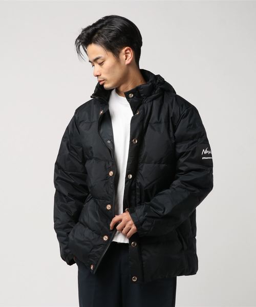 NANGA(ナンガ)の「MANASTASH×NANGA/ AURORA-TEX DOWN JACKET(ダウンジャケット/コート・メンズ・ブラック/オリーブ・MEDIUM/LARGE)」の6枚目の写真