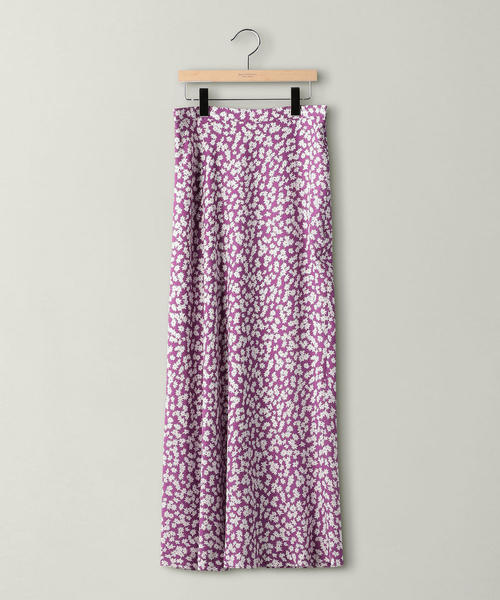 BEAUTY&YOUTH UNITED ARROWS（ビューティーアンドユースユナイテッドアローズ）の「BY フラワープリントマキシスカート（スカート・レディース・ブラック/パープル・LARGE/SMALL/MEDIUM）」の8枚目の写真