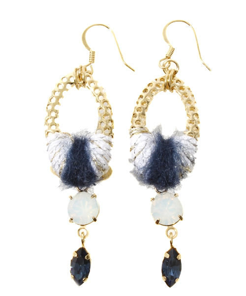 Language ランゲージ の ファンシー ヤーン ピアス ピアス 両耳用 Wear