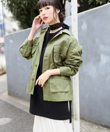 LOWRYS FARM | サファリジャケット　819480(ミリタリージャケット)