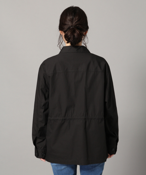 LOWRYS FARM(ローリーズファーム)の「サファリジャケット 819480(ミリタリージャケット・レディース・ブラック/ベージュ/カーキ・FREE)」の6枚目の写真