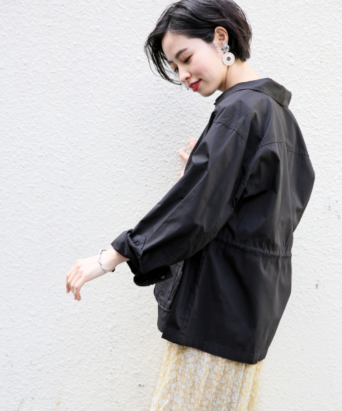 LOWRYS FARM(ローリーズファーム)の「サファリジャケット 819480(ミリタリージャケット・レディース・ブラック/ベージュ/カーキ・FREE)」の17枚目の写真