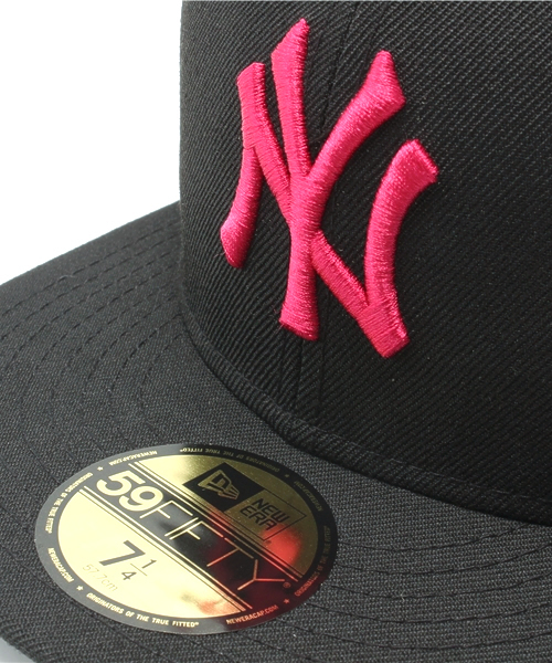 NEW ERA(ニューエラ)の「WEGO/59FIFTY NY YANKEES(キャップ・メンズ・ピンク・SMALL/LARGE/MEDIUM)」の4枚目の写真