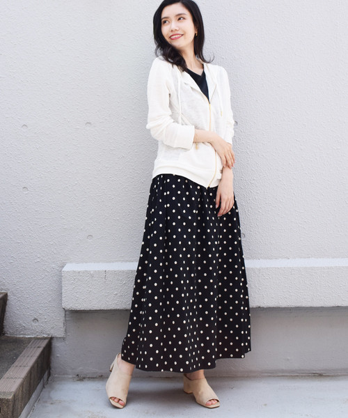 アイマサイエ aima saie リネンパーカー ベージュ Aima+saie（アイマサイエ）の「ハイゲージリネンパーカー（パーカー
