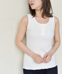 rps | フロントボタンテレコタンクトップ(タンクトップ)