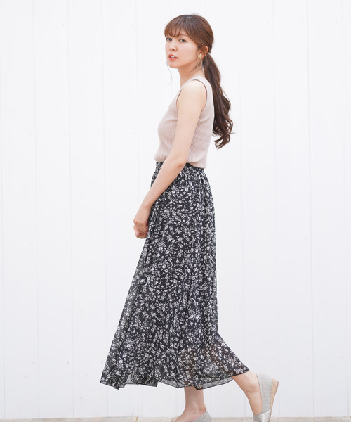 rps(アールピーエス)の「フロントボタンテレコタンクトップ(タンクトップ・レディース・ブラック/ベージュ/カーキ/アイボリー/ピンク系その他/ブルー/オレンジ・M/L)」の22枚目の写真