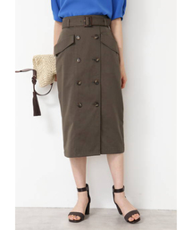 NATURAL BEAUTY BASIC | 【NBB×Oggiコラボ】[洗える]トレンチタイトスカート(スカート)