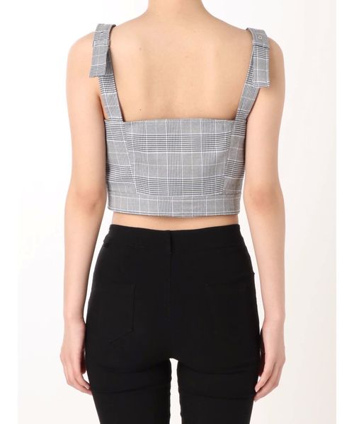 jouetie(ジュエティ)の「ライダースビスチェ(シャツ/ブラウス・レディース・ブラック/ライトグリーン/アイボリー/その他1・MEDIUM)」の10枚目の写真