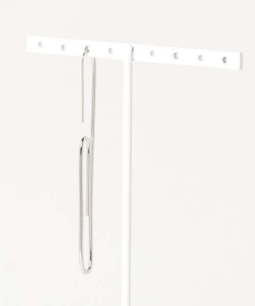 OF ARC（オブアーク）の「Paperclip Earring（ピアス（片耳用）・レディース・シルバー/ゴールド・ONESIZE）」の6枚目の写真