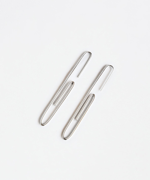 OF ARC（オブアーク）の「Paperclip Earring（ピアス（片耳用）・レディース・シルバー/ゴールド・ONESIZE）」の5枚目の写真