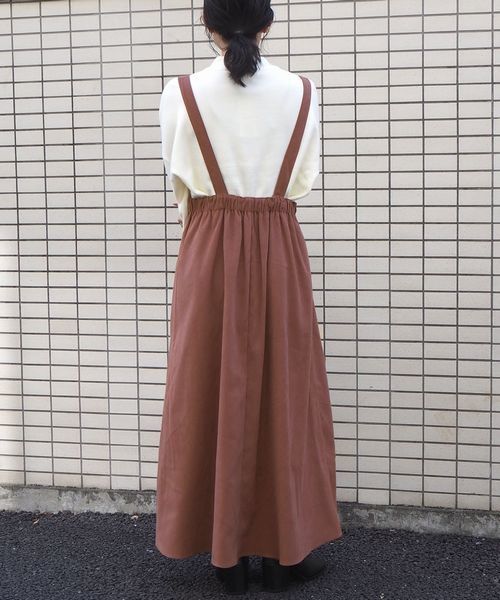 tiptop(ティップトップ)の「ワンショルダージャンスカ(ジャンパースカート・レディース・ブラック/ブラウン/スモークピンク・FREE)」の10枚目の写真