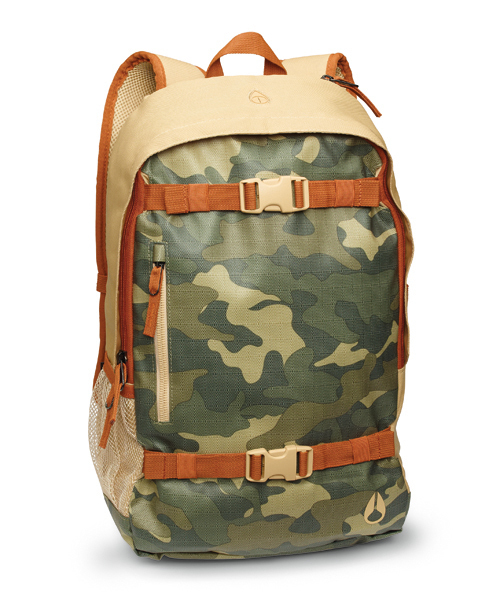 NIXON（ニクソン）の「NIXON SMITH Ⅱ（バックパック/リュック・メンズ・ブラック/レッド/カモフラージュ/マルチ・ONE SIZE）」の4枚目の写真