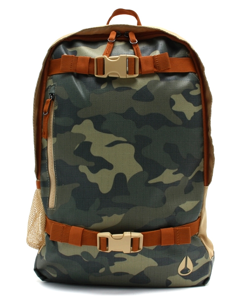 NIXON（ニクソン）の「NIXON SMITH Ⅱ（バックパック/リュック・メンズ・ブラック/レッド/カモフラージュ/マルチ・ONE SIZE）」の6枚目の写真