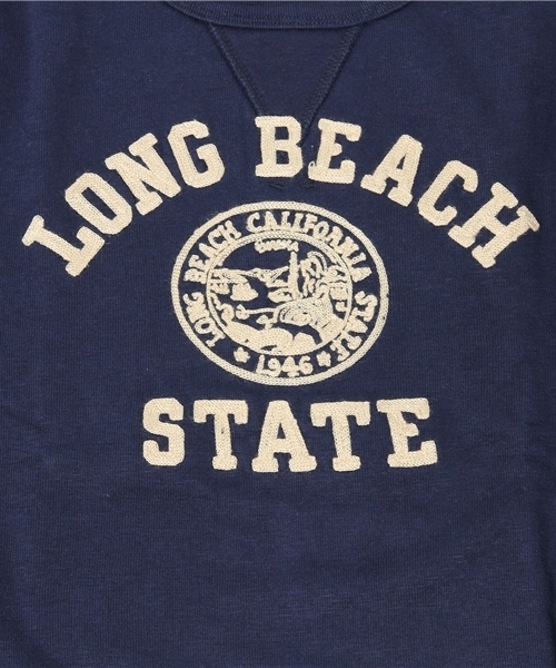 BEAMS BOY（ビームスボーイ）の「CHESWICK / チェーン刺繍 カレッジスウェット（スウェット・レディース・ホワイト/ヘザ－グレー/ネイビー・ONE SIZE）」の12枚目の写真