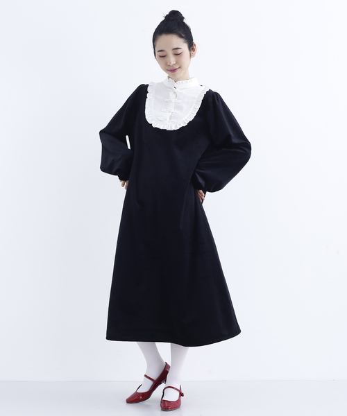 セール ブランド古着 長袖ワンピース ワンピース Merlot Plus メルロープリュス のファッション通販 Zozoused