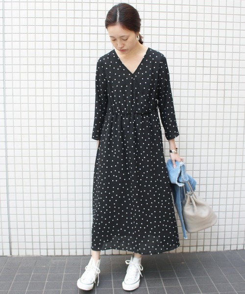 セール ブランド古着 長袖ワンピース ワンピース Slobe Iena スローブイエナ のファッション通販 Zozoused