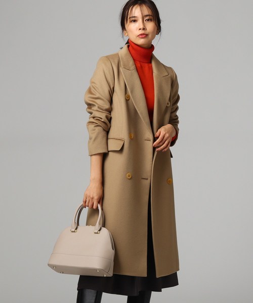 セール ビーバーダブルボタンコート チェスターコート Untitled アンタイトル のファッション通販 Zozotown