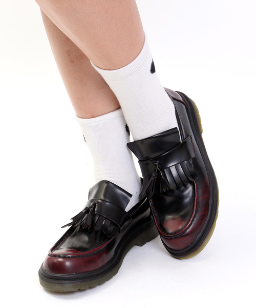 WEGO（ウィゴー）の「WEGO/タッセルローファー（ドレスシューズ・レディース・ブラック/ワイン・24.5/23.5）」の2枚目の写真