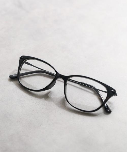 B.I.D.(ビーアイディー)の「スクエアサングラス(メガネ・レディース・ブラック/その他・FREE)」の2枚目の写真