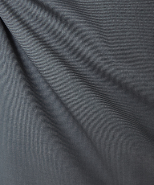 ABAHOUSE（アバハウス）の「【セットアップ対応】ライトウール  Vネック スキッパー シャツ（シャツ/ブラウス・メンズ・チャコールグレー/カーキ/オレンジ系その他/グレイッシュベージュ・44/46/48）」の12枚目の写真