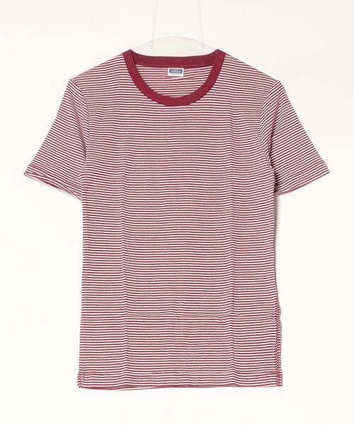 Healthknit（ヘルスニット）の「【 Healthknit / ヘルスニット 】フライスクルーネック半袖Tシャツ 860 SIP（Tシャツ/カットソー・メンズ・ブラック/ネイビー/グレー/オフホワイト/ブラック系その他/グレー系その他/ブルー系その他/レッド系その他/ワイン・SMALL/MEDIUM/LARGE）」の9枚目の写真