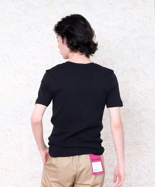 Healthknit（ヘルスニット）の「【 Healthknit / ヘルスニット 】フライスクルーネック半袖Tシャツ 860 SIP（Tシャツ/カットソー・メンズ・ブラック/ネイビー/グレー/オフホワイト/ブラック系その他/グレー系その他/ブルー系その他/レッド系その他/ワイン・SMALL/MEDIUM/LARGE）」の15枚目の写真