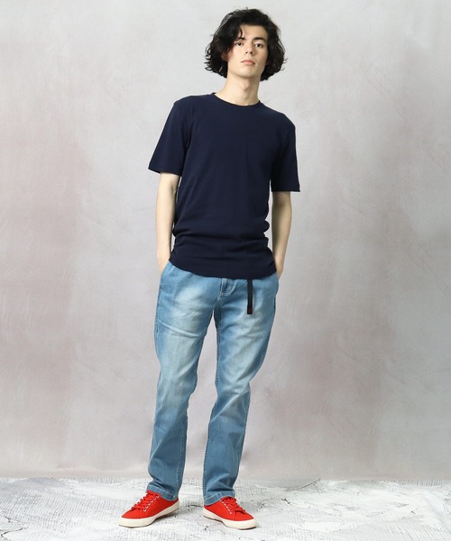 Healthknit（ヘルスニット）の「【 Healthknit / ヘルスニット 】フライスクルーネック半袖Tシャツ 860 SIP（Tシャツ/カットソー・メンズ・ブラック/ネイビー/グレー/オフホワイト/ブラック系その他/グレー系その他/ブルー系その他/レッド系その他/ワイン・SMALL/MEDIUM/LARGE）」の18枚目の写真