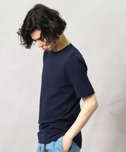 Healthknit（ヘルスニット）の「【 Healthknit / ヘルスニット 】フライスクルーネック半袖Tシャツ 860 SIP（Tシャツ/カットソー・メンズ・ブラック/ネイビー/グレー/オフホワイト/ブラック系その他/グレー系その他/ブルー系その他/レッド系その他/ワイン・SMALL/MEDIUM/LARGE）」の17枚目の写真