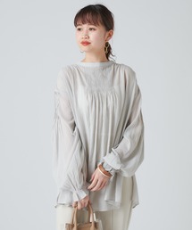 mystic | ピンタックボリュームブラウス(シャツ/ブラウス)