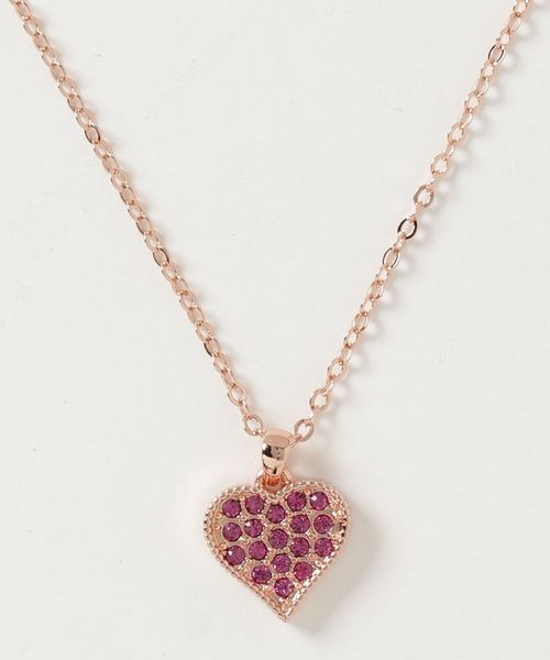 セール ネックレス Heyna スワロフスキー ネックレス ネックレス ハートモチーフ Baker アクセサリー Ted Baker テッドベーカー の
