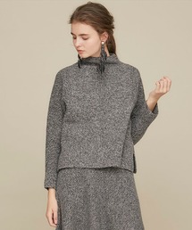 【WRAPINKNOT（ラッピンノット）】別注ボートネックニットTOP