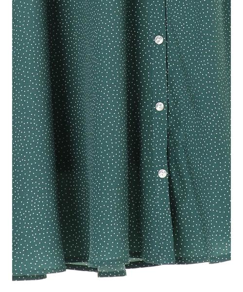 AMERICAN HOLIC（アメリカンホリック）の「切り替えボタンフレアロングスカート 〇（スカート・レディース・グリーン/ブルー系その他/ブラック/その他14・M/L）」の21枚目の写真