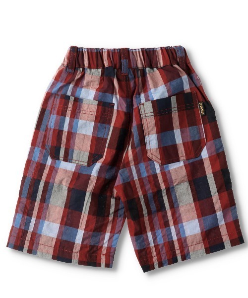 BRANSHES(ブランシェス)の「【プチプラ】【ペア】5分丈チェックパンツ(その他パンツ・キッズ・レッド/ネイビー・140cm/110cm/130cm/120cm/90cm/150cm/100cm)」の11枚目の写真