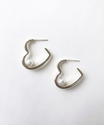デザインメタルピアス