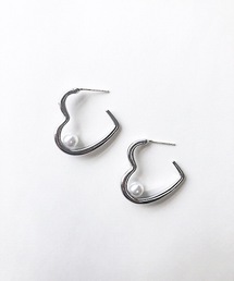 デザインメタルピアス