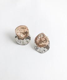 デザインメタルピアス