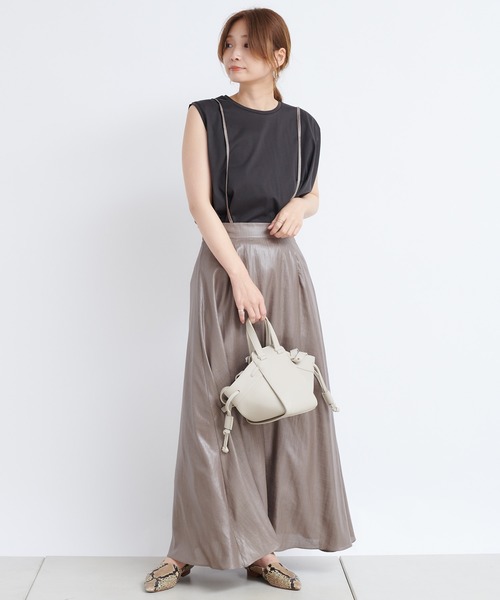 DouDou（ドゥドゥ）の「サスペンダースカート（スカート・レディース・ブラック/ブラウン・FREE）」の8枚目の写真