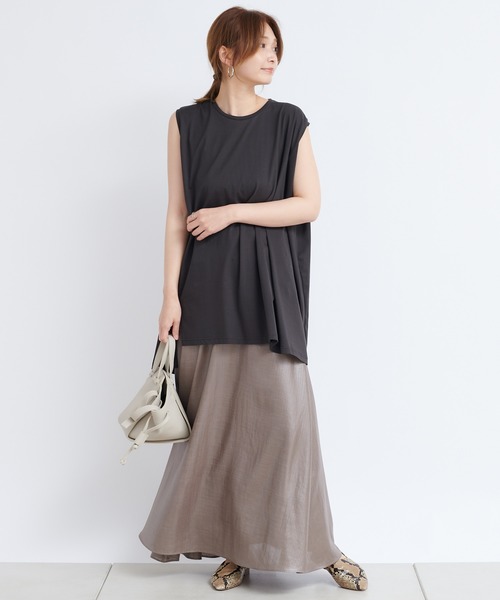 DouDou（ドゥドゥ）の「サスペンダースカート（スカート・レディース・ブラック/ブラウン・FREE）」の5枚目の写真