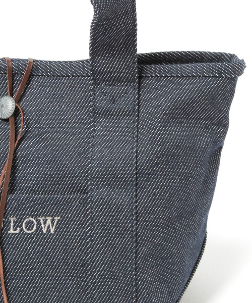 BAYFLOW（ベイフロー）の「RECOVERコンチョロゴトート M（トートバッグ・レディース・アイボリー/ネイビー・FREE）」の15枚目の写真