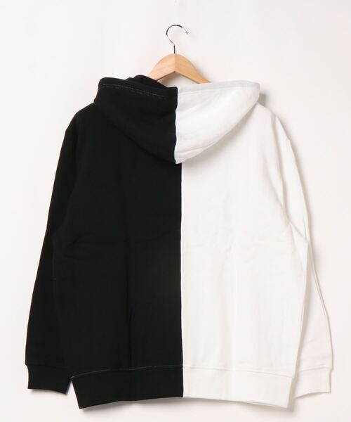 TRAP/U (トラップユー)の「【69】【TRAP/U】シンメトリー配色裏毛プルパーカ(Tシャツ/カットソー・レディース・カーキ/ベージュ/オフホワイト・MEDIUM/LARGE)」の10枚目の写真