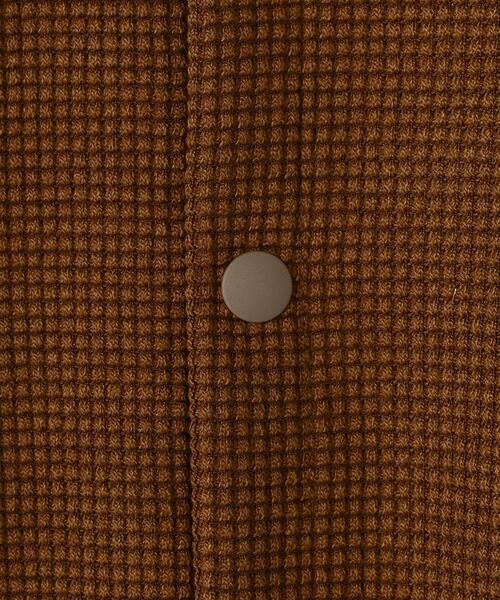 coen(コーエン)の「ポリ鹿の子クルーネックワッフルカーディガン(カーディガン/ボレロ・メンズ・ダークブラウン/ネイビー・X-LARGE/LARGE/MEDIUM/SMALL)」の14枚目の写真