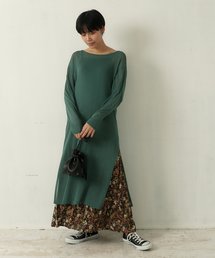 Factor= | シアーニットワンピース(ワンピース)