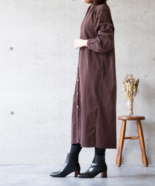 menue(メヌエ)の「クリアヒールシンプルブーツ(ブーツ・レディース・ブラック/ベージュ系その他・LL/3L/S/M/L/XS)」の3枚目の写真