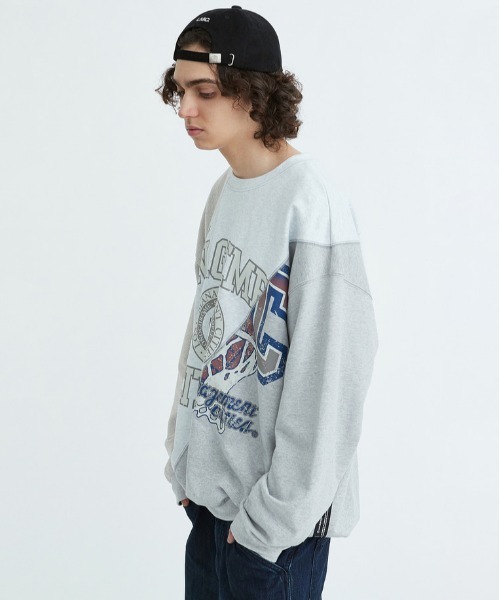 LMCの「【LMC】UNIV TRIDIAGONAL OVERSIZED SWEATSHIRT