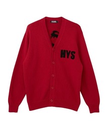 HYSTERIC GLAMOUR | I LOVE 84編込 カーディガン(カーディガン/ボレロ)
