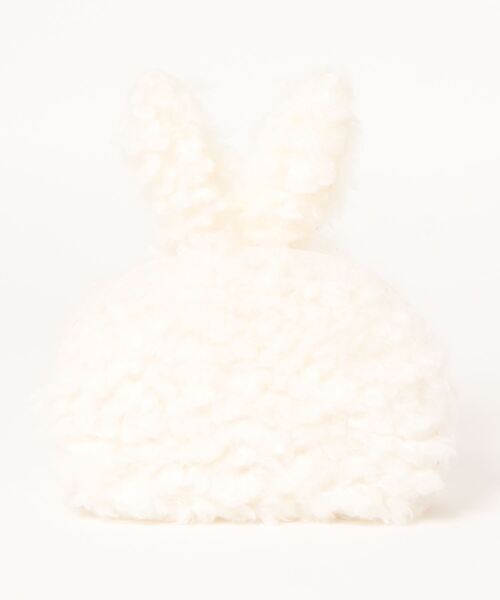 gelato pique（ジェラートピケ）の「ラビットエコファーポーチ（ポーチ