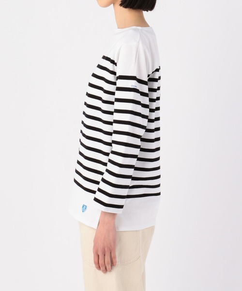 ORCIVAL（オーシバル）の「【ORCIVAL】ラッセルフレンチセーラーTシャツ BLACK WOMEN（Tシャツ/カットソー・レディース・その他1・3/2/0/1）」の5枚目の写真